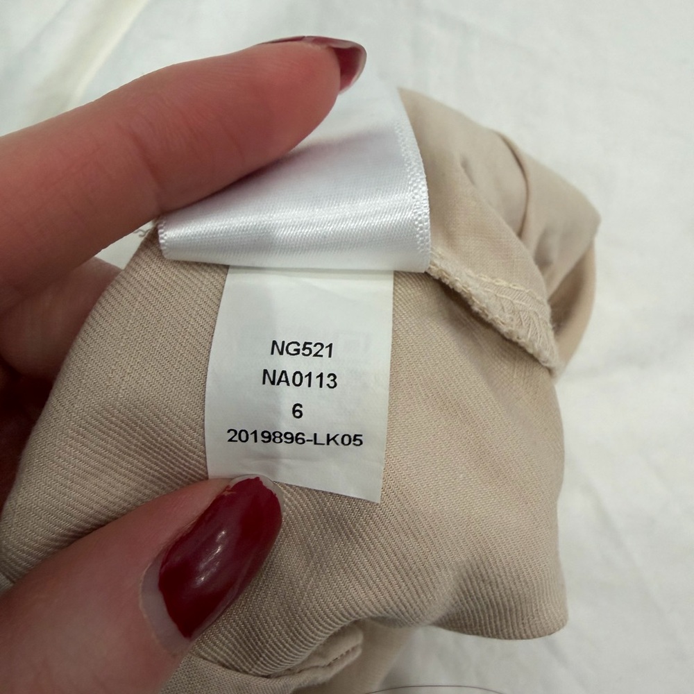 Madewell Cream Trousers - Picture 4 of 8